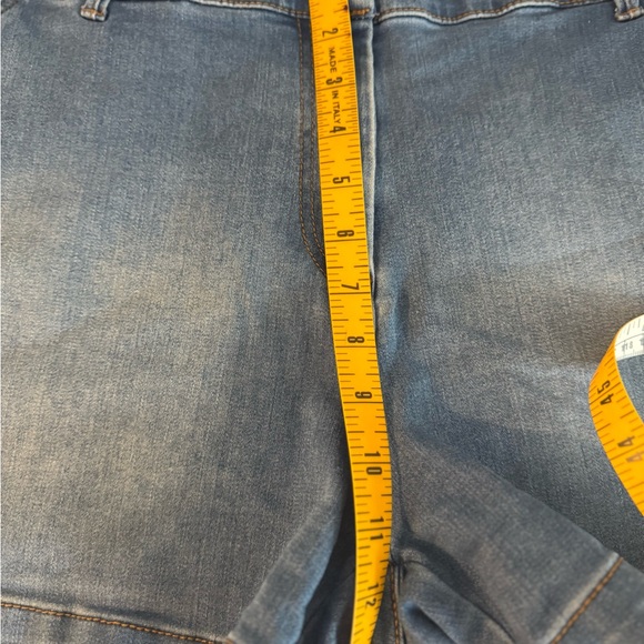 Sugar Magnolia Blue Jean Shorts Versatile Casual Wear - Picture 5 of 6